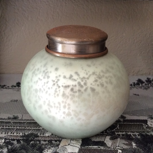 CAPRI BLUE Mercury Glass HIBISCUS TEAKWOOD Candle - Picture 12 of 13